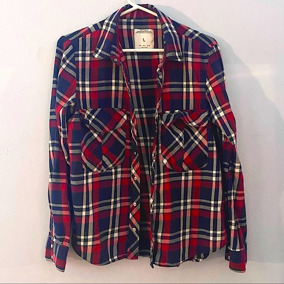 ZARA Plaid Flannel - Picture 1 of 5